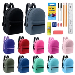 wholesale 17 Inch backpacks with supplies