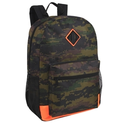 17 Inch Backpack Camo Print