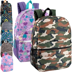 17 Inch Backpack Camo Print