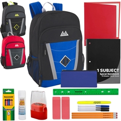 wholesale 18 Inch backpacks with school supplies