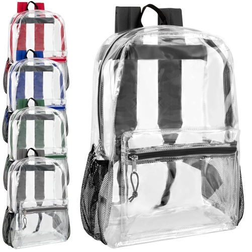 Transparent Backpack, Cute Heavy Duty Large Storage Space See Through  Backpack Eco Friendly Waterproof Zipper Opening Design for Travel (Pink) :  Amazon.in: Bags, Wallets and Luggage