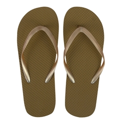 Wholesale Womens Flip Flops gold