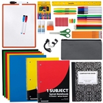 50 Piece Wholesale Premium School Supply Kits - Bulk Case of 24 Kits